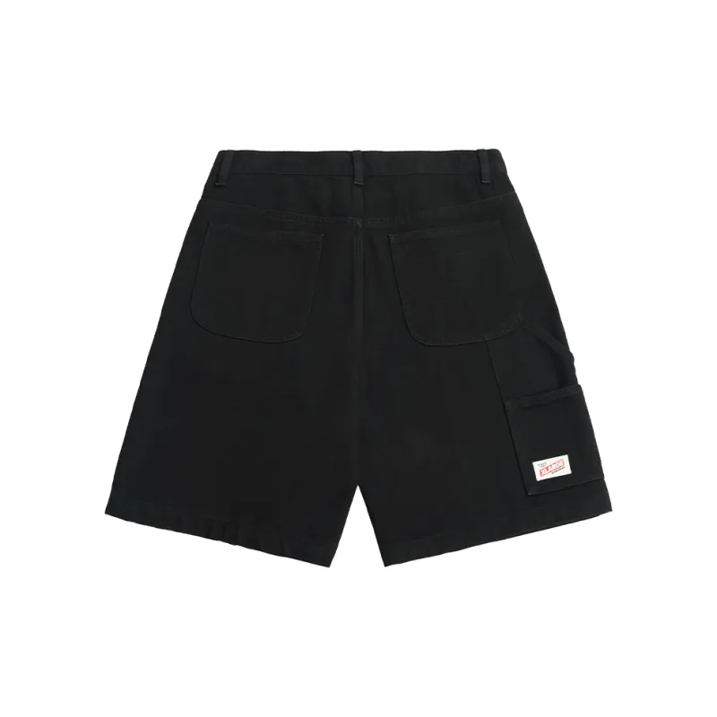XLARGE Denim Shorts Unisex Black-1
