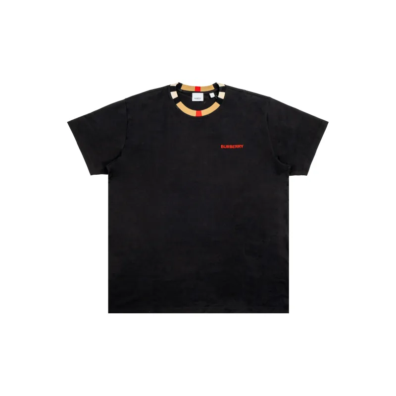 Burberry T-Shirts Unisex Black-2