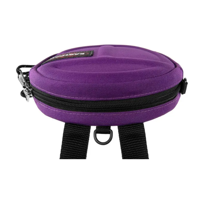 EASTPAK Telfar Collaboration Polyester Small Round Bag, Shoulder Bag, Crossbody Bag, Handbag Regular Unisex Purple-3