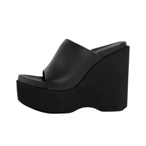 Paloma Barceló Slide Slippers 12.5cm Women's Black
