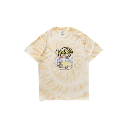 Vans T-Shirts Men Yellow