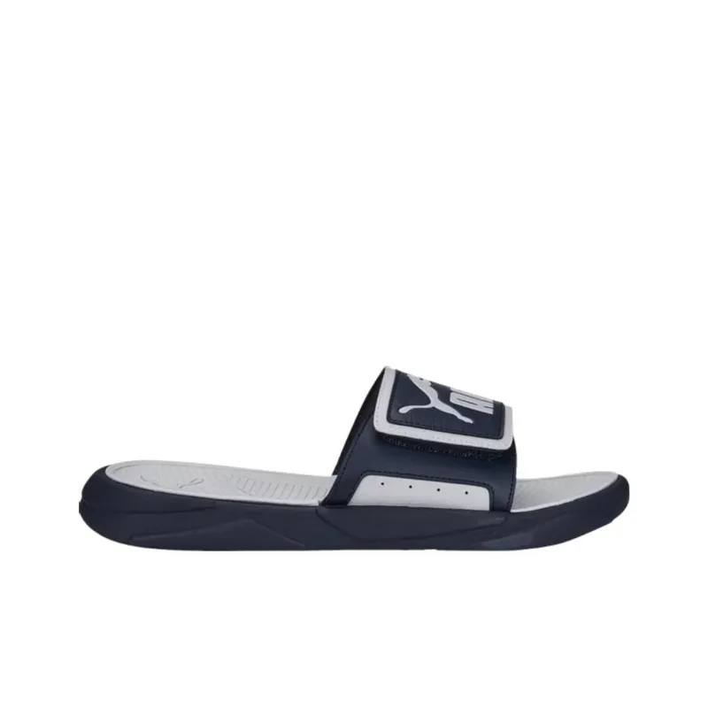 Puma Royalcat Comfort Slides 'Parisian Night Glacial Grey'-5