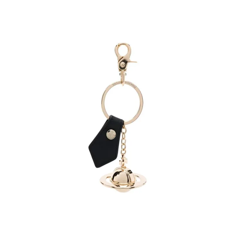 Vivienne Westwood Saffiano 3D Orb Keychains Unisex-1