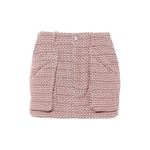 AMIRI Casual Short Skirts Women's Flamingo Pink