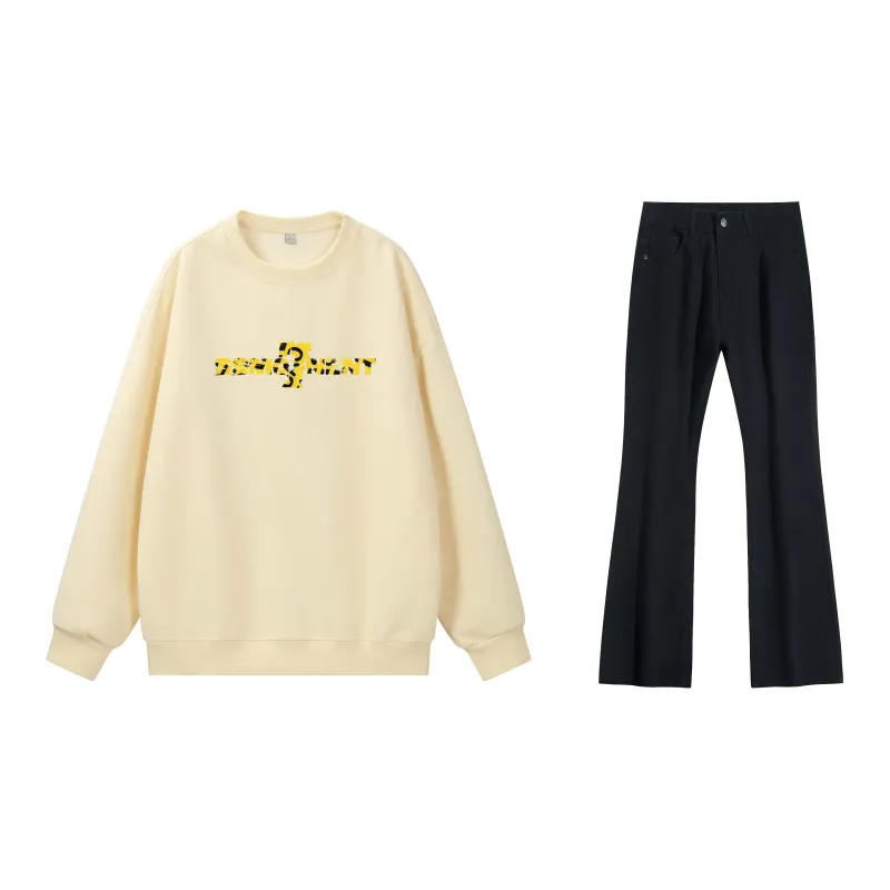 SUNSETMONENT Sweatshirt Set Unisex-6