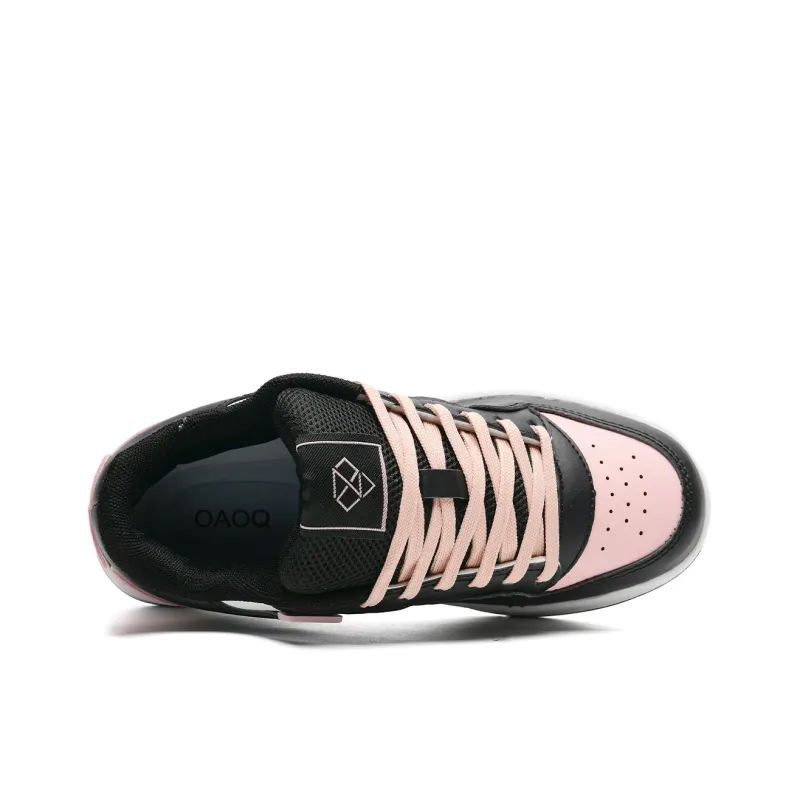 OAOQ Wear-resistant And Lightweight Low-Top Skateboard Shoes Unisex Box-5