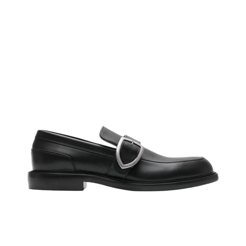 Burberry Cobble Loafers Men's Black-1