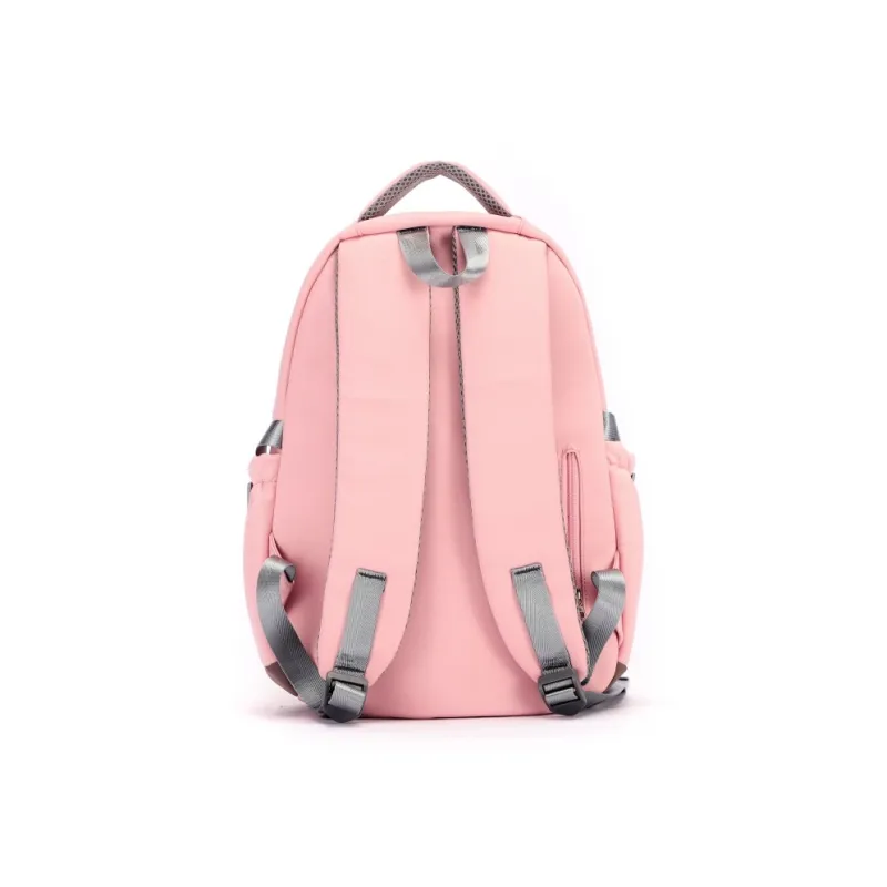 RED DRAGONFLY Fabric Space Meow Backpack Regular Women's Pink Gray-13