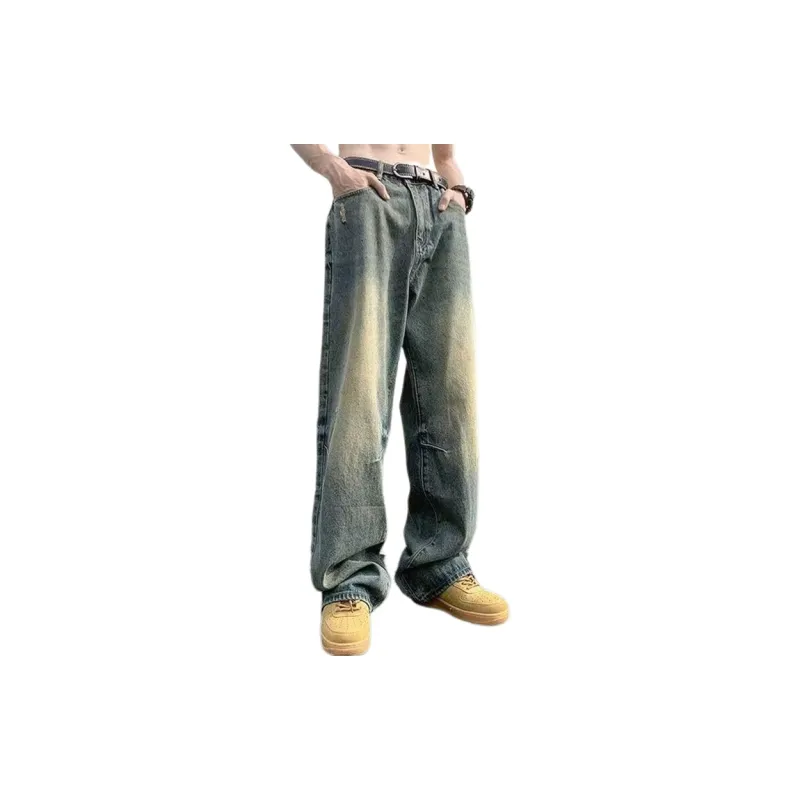 HLPT Jeans Unisex Yellow Mud-1