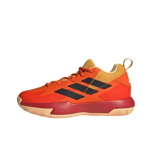 Adidas Cross Em Up Basketball Shoes Women's Low-Top Orange