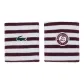 Burgundy White Stripes