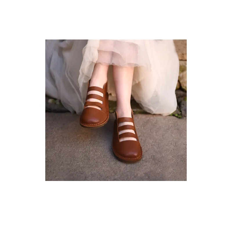 ARTMU Roman Sandals Flat Women's-7