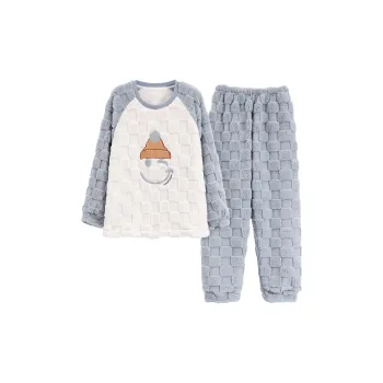 The Story Of The Flower Season Pajama Set Women's Steel Blue