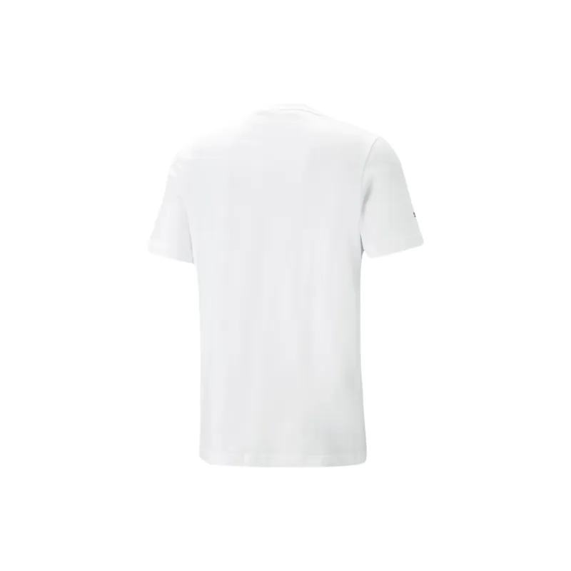 PUMA BMW M Motorsport T Shirt Unisex White-1