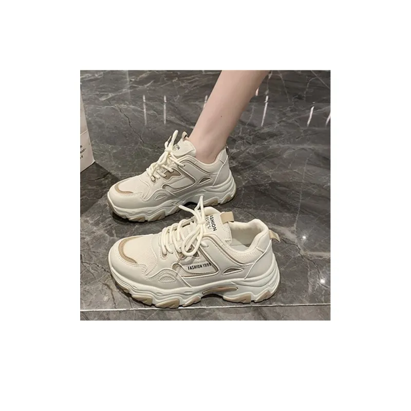 Luji Abrasion Resistant Low Top Chunky Sneakers Women's-3