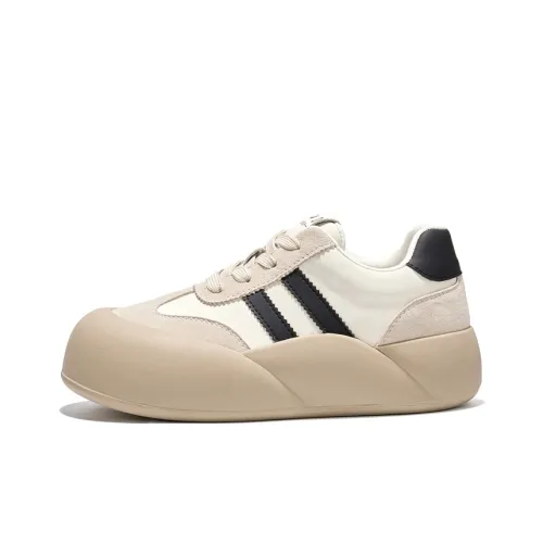 JOSINY Ugly Cute Niche Design Big Head Puffy Shoes Trendy Fashion Versatile Retro Sports Casual Shoes