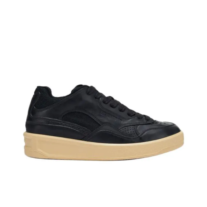 JIL SANDER Low Top Skateboard Shoes Women's Black-1