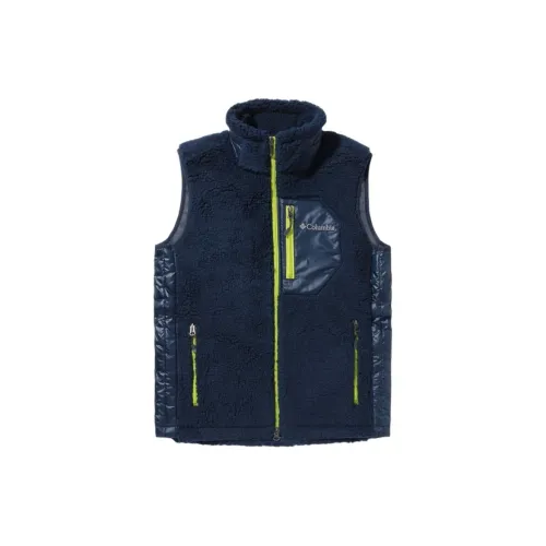 Columbia Vests Men Blue