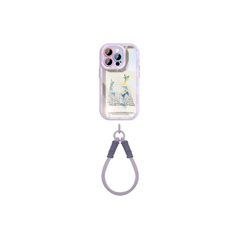 Sen Dog Acrylic Material Transparent Backpack Style Phone Cases Applicable To IPhone15Promax/Pro/Plus/14/13/12-22