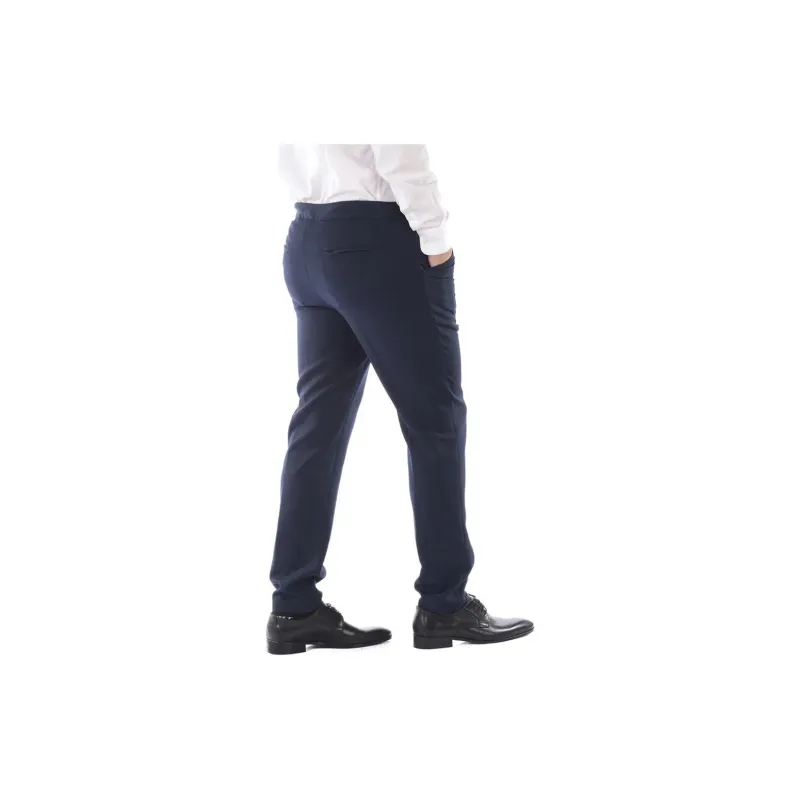 DANIELE ALESSANDRINI Casual Pants Men's Blue-2