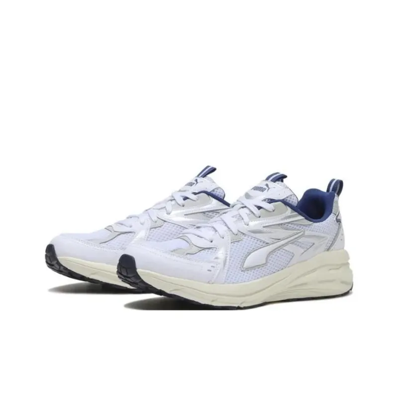 PUMA Hypnotic Anti Slip Wear Resistant Low Top Casual Shoes Unisex White-2