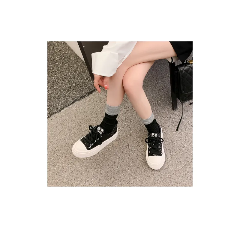 MIS. DANNY Breathable Lightweight Low-Top Skateboard Shoes Women's-4