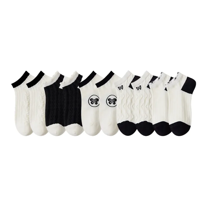 Lan Miao Ankle Socks Women's 10 Pack-0
