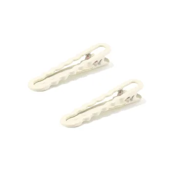 Like A Dream Metal Wave Bangs Side Clip Sweet Style Versatile Stray Hair Mini Clips Women's