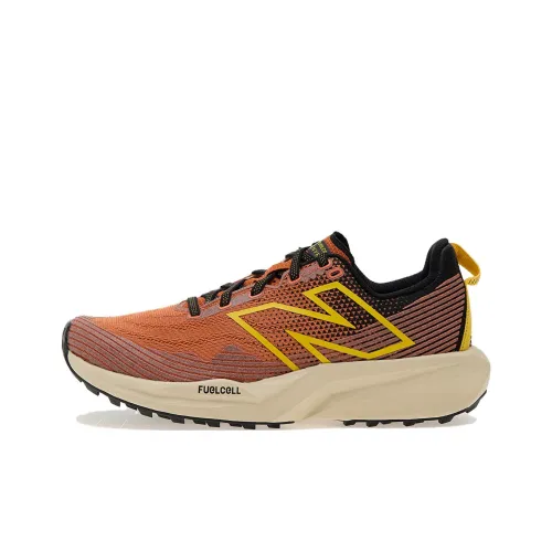 New Balance Anti Kids And Wear Resistant Lightweight Low Top Trail Running Running Shoes Men's Ginger Yellow