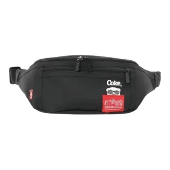 Manhattan Portage Coca-Cola Polar Bear Collaboration 1000D CORDURA Classic Fabric Fanny Pack Extra Small Unisex Black