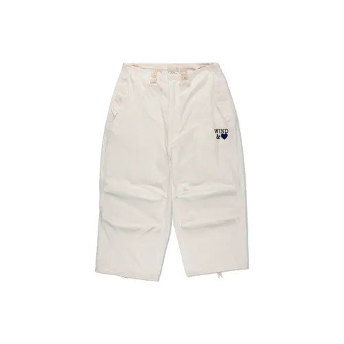 WIND AND SEA Casual Pants Unisex White