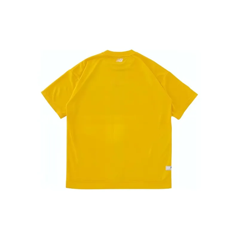 New Balance T Shirts Men Yellow-1