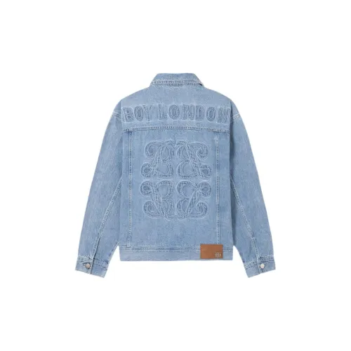 Boy London Denim Jackets Unisex Blue