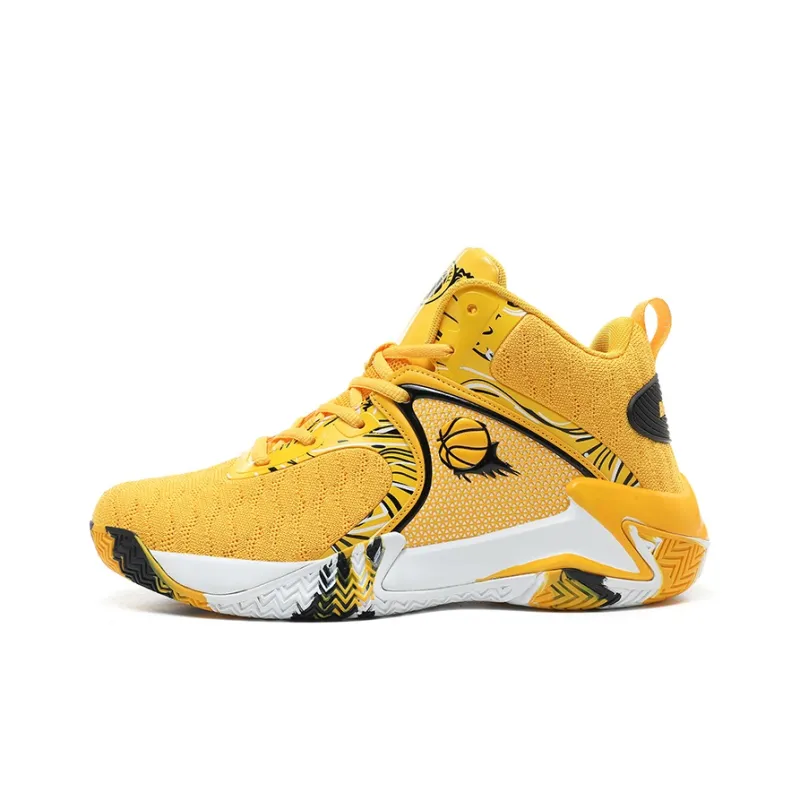 MUSNODO Shock Absorbers With Slip Resistant And Abrasion Resistant Properties Mid Top Basketball Shoes Men's-8