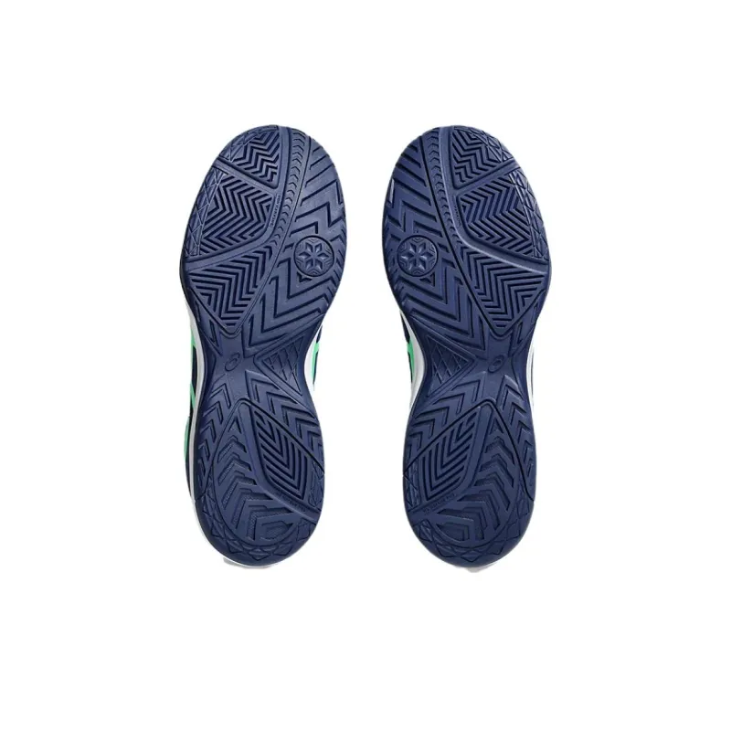 Asics Court Slide 3 'Blue Expanse New Leaf'-4