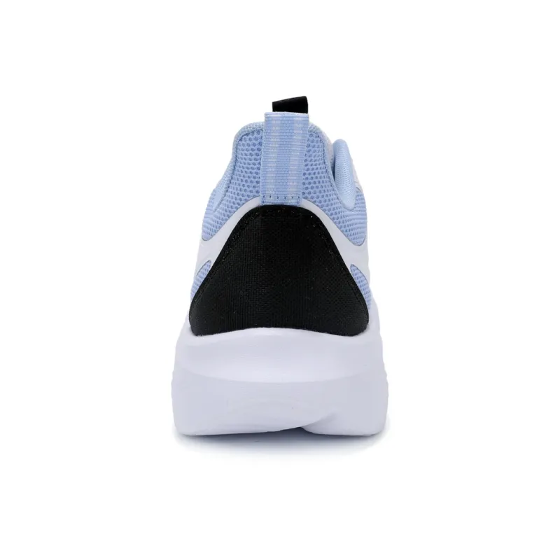 QIAODAN Cushioning, Slip Resistant, Abrasion Resistant, Breathable Low Top Running Shoes Men's White Blue-3