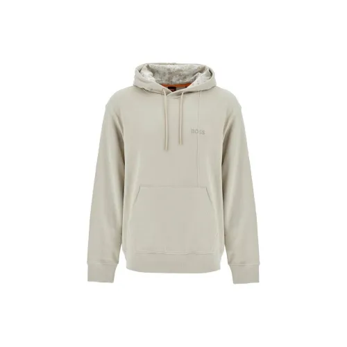 HUGO BOSS Sweatshirts Men Beige