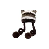 Brown & White