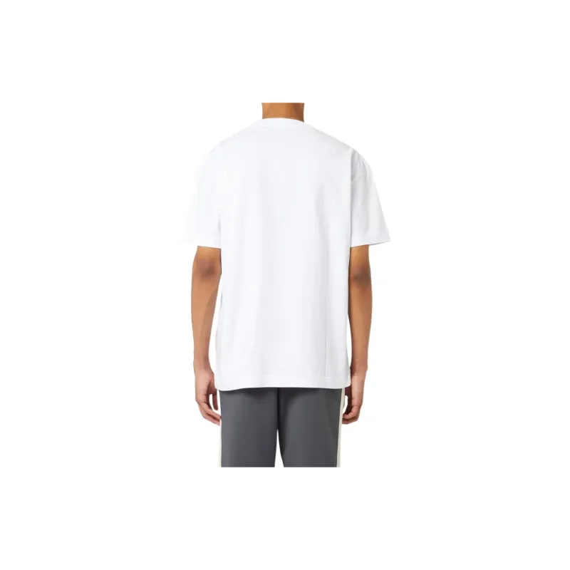 PALM ANGELS Wings Logo Printed Crewneck T Shirt-1