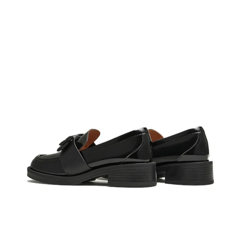 TATA Loafers Women's Solid Color-2