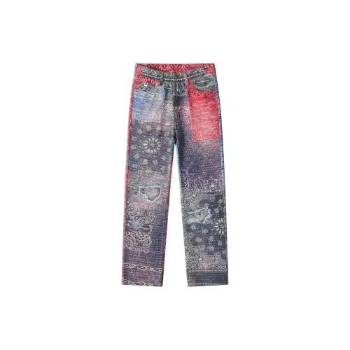 FUERZA Jeans Unisex Berry Red