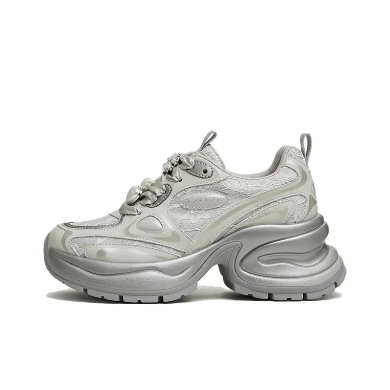 Tata Slip Resistant Low Top Chunky Sneakers Women's-0
