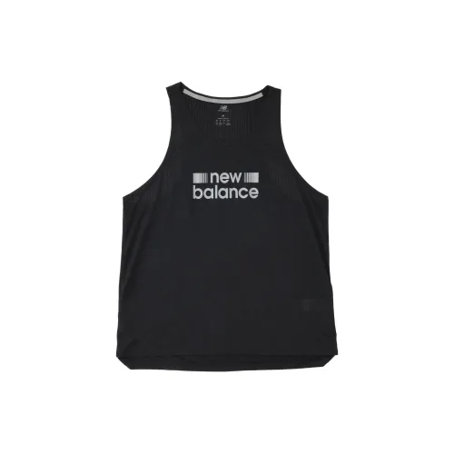 New Balance ICEX Tank Tops Men Black