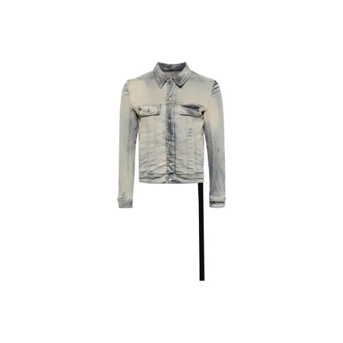 Rick Owens DRKSHDW Denim Jackets Men Blue