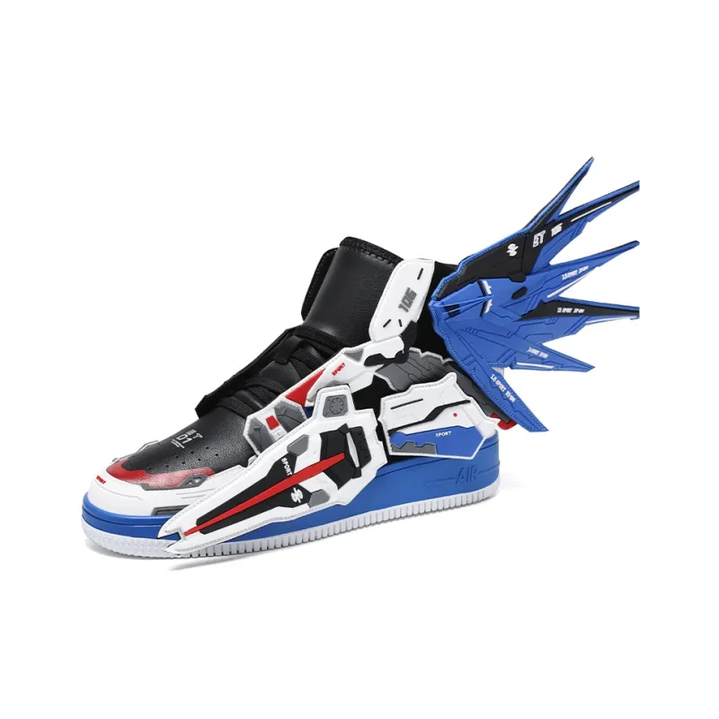 Kuding Anti-Slip Wear-Resistant High-Top Skateboard Shoes Unisex-3