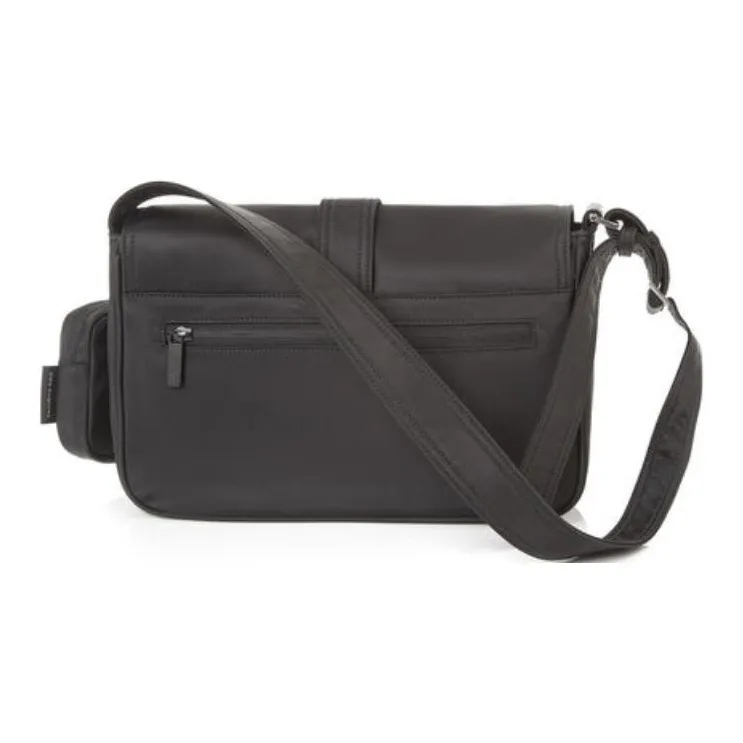 SAMSONITE Nylon With Polyester Shoulder Bag, Crossbody Bag Women's Black-3