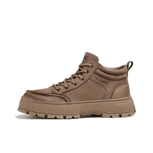 CAMEL Anti-Slip Wear-Resistant Mid-Top Casual Shoes Men's