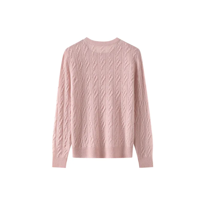 H YXIANG Cashmere Sweater Women's-4