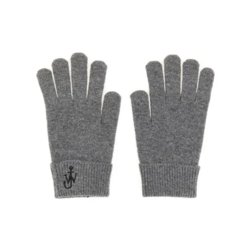 JW Anderson Anchor Logo Embroidered Gloves