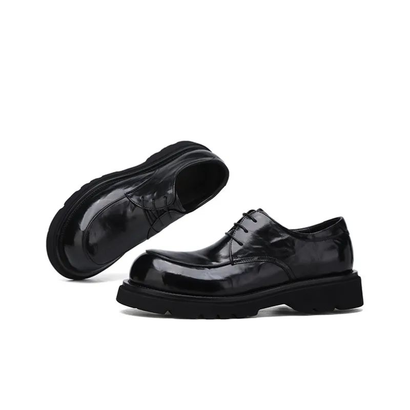 U7 Big Head Shoes Casual Shoes Men's Black-3